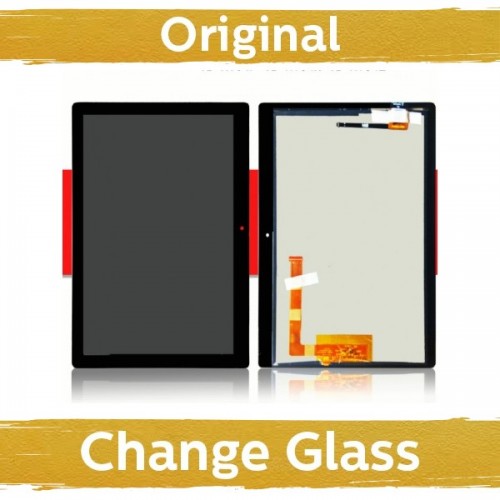 LCD Displejs Saderīgs ar Lenovo Tab E10 TB-X104F Melns (Renewed: China)