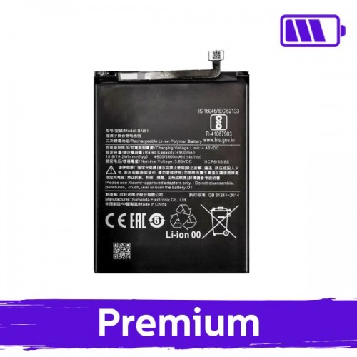 Baterija Saderīgs ar Xiaomi Redmi 8 / 8A BN51 (OEM)
