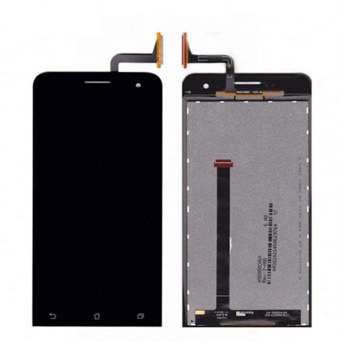 LCD Displejs Saderīgs ar Asus Zenfone 5 A500KL Melns HQ