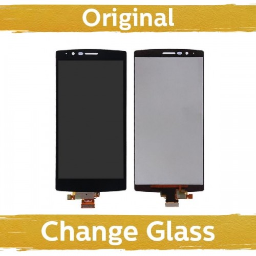 LCD Displejs Saderīgs ar LG H815 G4 Melns (Renewed: China)