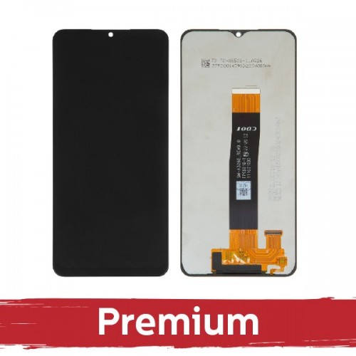 LCD Displejs Saderīgs ar Samsung A326 A32 5G Melns OEM