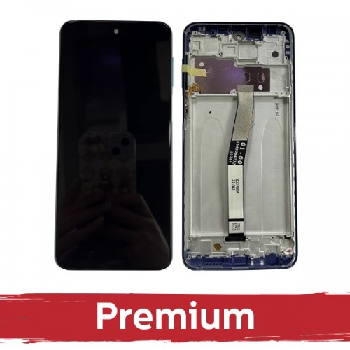 LCD Displejs Saderīgs ar Xiaomi Redmi Note 9S (9 Pro) / Interstellar Pelēks / OEM