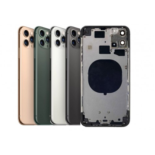 Aizmugurējais vāciņš Saderīgs ar iPhone 11 Pro full housing / Matte Space Pelēks / OEM