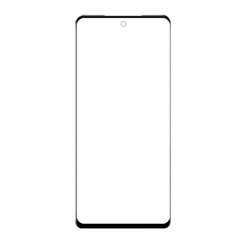 Outer Screen Glass Saderīgs ar Xiaomi Mi 10T Lite Melns Original