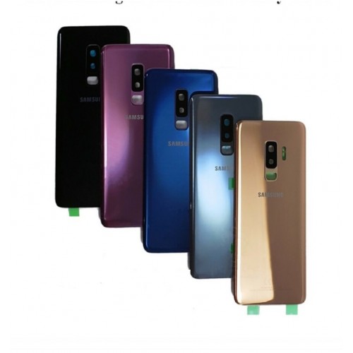 Aizmugurējais vāciņš Saderīgs ar Samsung G965 S9 Plus Violets (ar camera lens) HQ