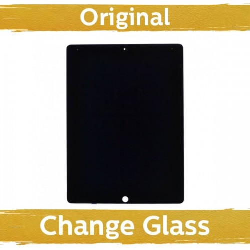 LCD Displejs Saderīgs ar iPad Pro 12.9'' 2020 (4th Gen) Melns (Renewed: China)