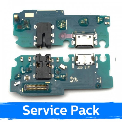 Charging Port Saderīgs ar Samsung A725 A72 Ar Flex / Plata Original (Service Pack)