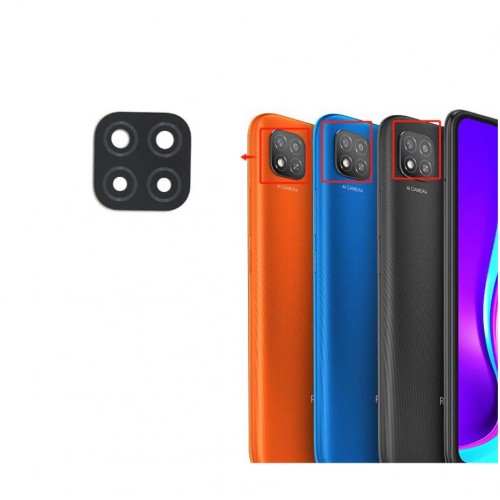 Rear Camera Lens Saderīgs ar Xiaomi Redmi 9C Rear Camera Lens