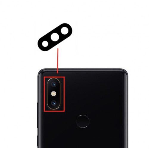 Rear Camera Lens Saderīgs ar Xiaomi Mi Mix 2S Rear Camera Lens