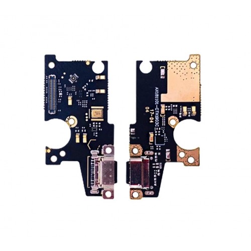 Charging Port Saderīgs ar Xiaomi Mi Mix 3 Ar Flex / Plata HQ
