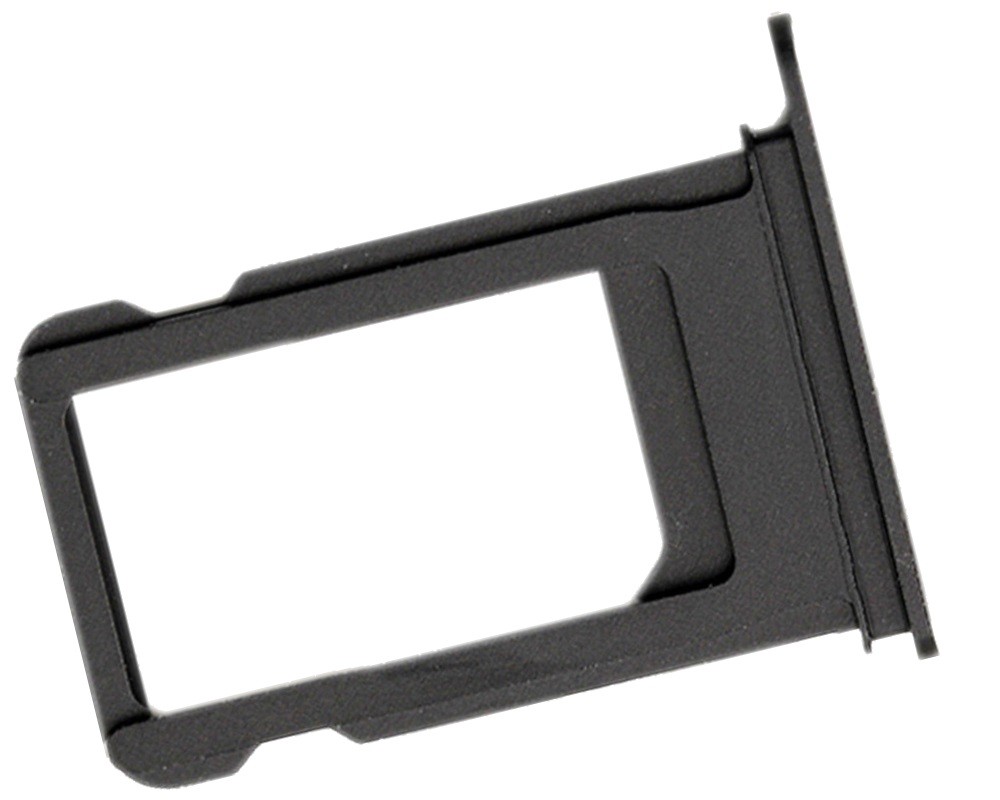 SIM card holder priekš iPhone 7 Plus melns (jet melns)