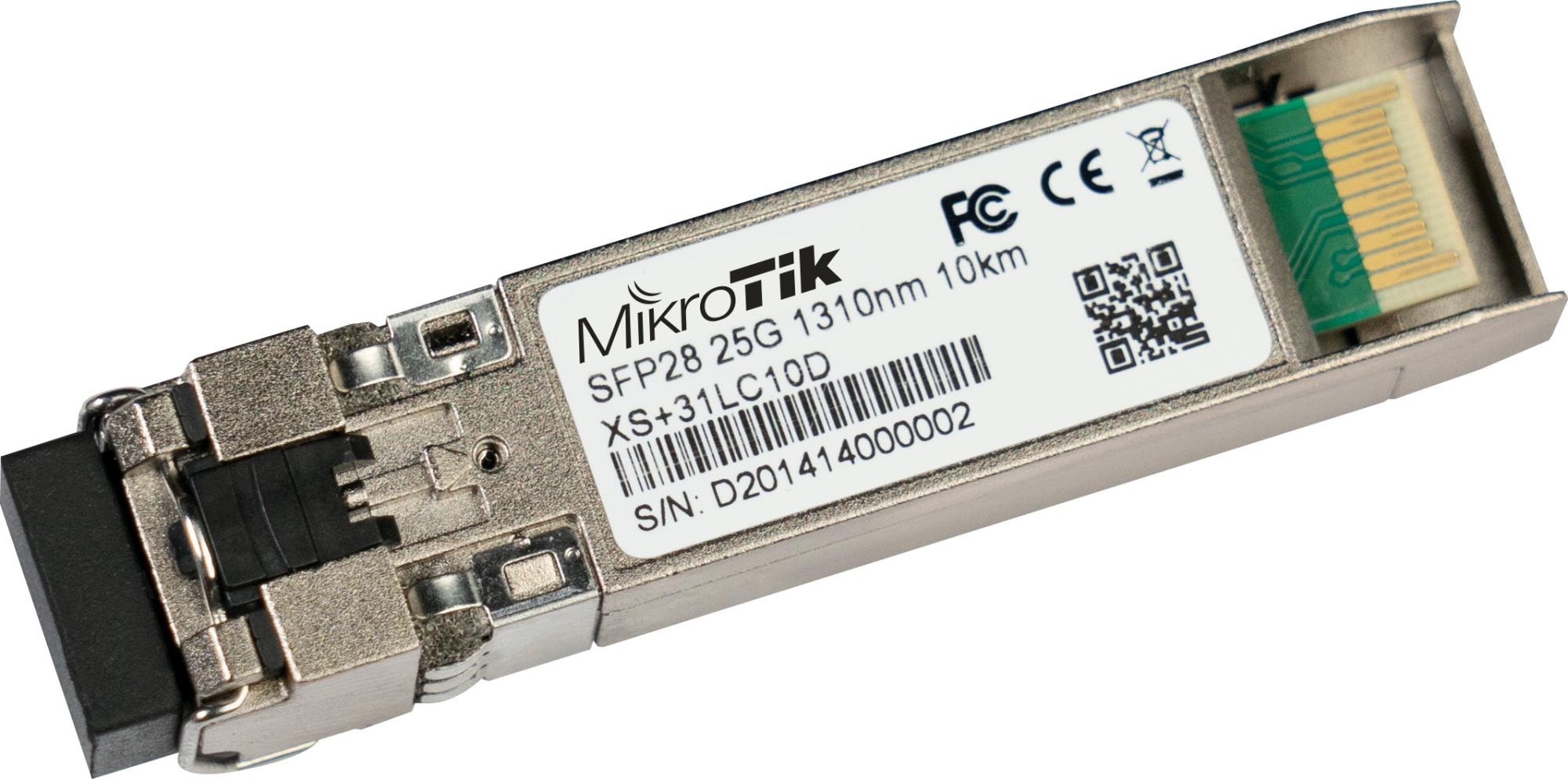 Tīkla raidītājs MIKROTIK SFP/SFP+/SFP28 XS+31LC10D