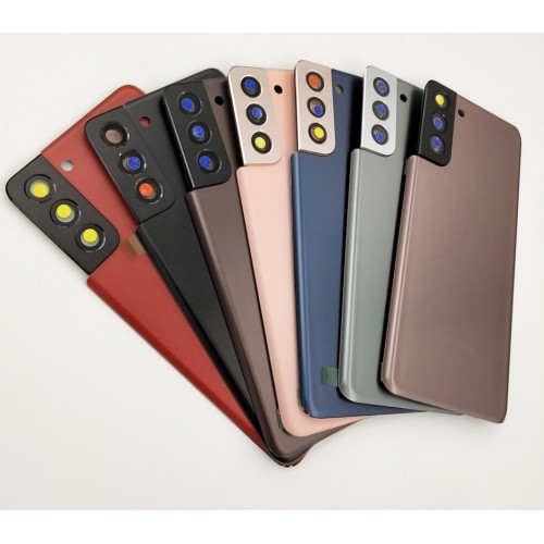 Aizmugurējais vāciņš Saderīgs ar Samsung G996 S21 Plus / Phantom Violets / (ar camera lens) OEM