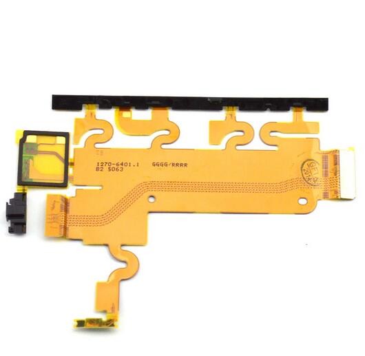 Flex Sony L39h C6902/C6903/Xperia Z1 priekš side buttons ar microphone un buzzer connector ORG