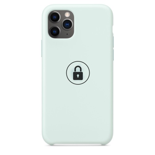 Phone Maciņš "Silicone Maciņš" priekš iPhone 11 Pro Max / Seafoam / in package