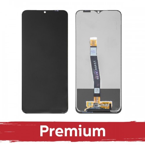 LCD Displejs Saderīgs ar Samsung A226 A22 5G Melns OEM