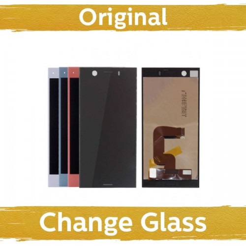 LCD Displejs Saderīgs ar Sony Xperia XZ1 Compact G8441 Zils (Renewed: China)