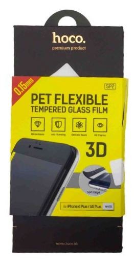 Screen protection glass "Hoco SP2 3D" Apple iPhone 6/6S balts