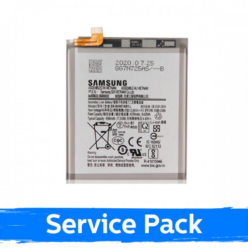 Baterija Saderīgs ar Samsung G770 S10 Lite EB-BA770ABE 100% Original (Service Pack)