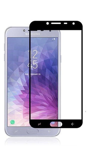 TEMPERED GLASS 6D SAMSUNG GALAXY J7 2018 melns