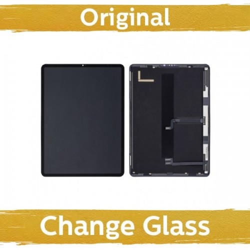 LCD Displejs Saderīgs ar iPad Pro 12.9'' (2021) Melns (Renewed: China)