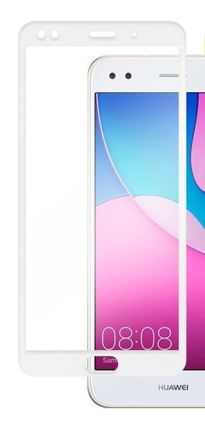 Rūdīts stikls 6D XIAOMI MI A2 LITE / REDMI 6 PRO balts