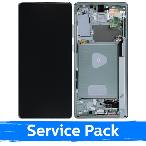 LCD Displejs Saderīgs ar Samsung N980 (N981) Note 20 Ar Frame / Mystic Zaļš / (Service Pack)