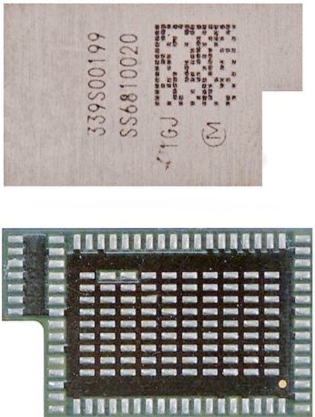 Mikroshēma IC iPhone 7/7 Plus WiFi/Bluetooth modulis (339S00201/339S00199)