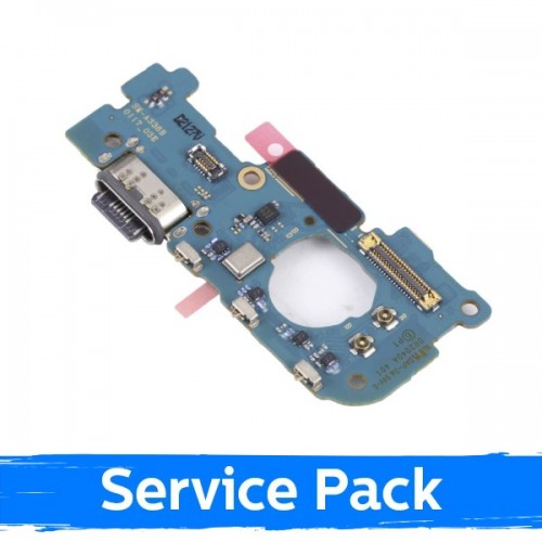 Charging Port Saderīgs ar Samsung A336 A36 Ar Flex / Plata original (Service Pack)