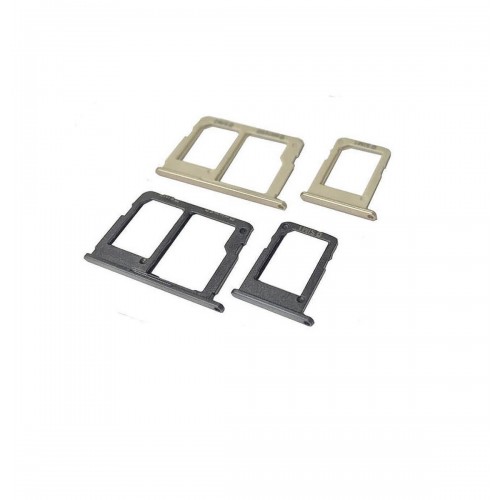 SIM Holder Saderīgs ar Samsung A605 A6+ 2018 SIM card holder Zeltains