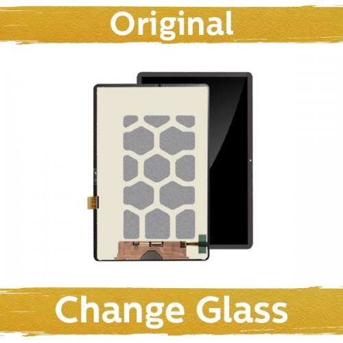 LCD Displejs Saderīgs ar Samsung T733 / T736 Tab S7 FE Melns (Renewed: China)