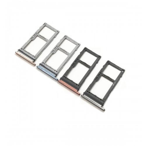 SIM Holder Saderīgs ar Samsung G973 S10 / G975 S10 Plus / G970 S10e SIM card tray / Flamingo Rozā /