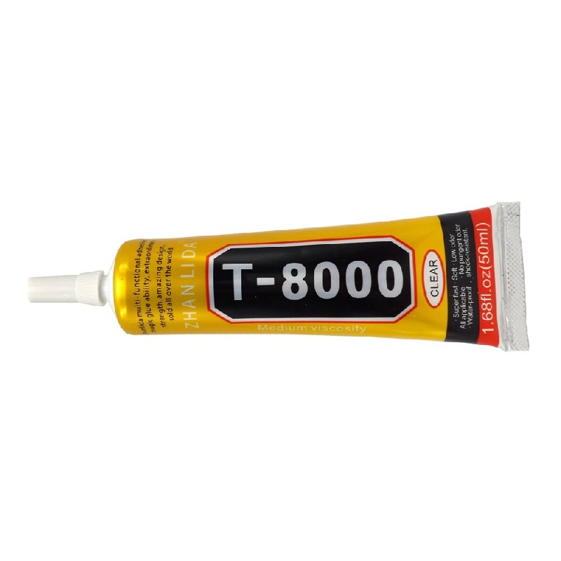 Universal glue T8000 50ml (priekš mobile phone frame bolding)