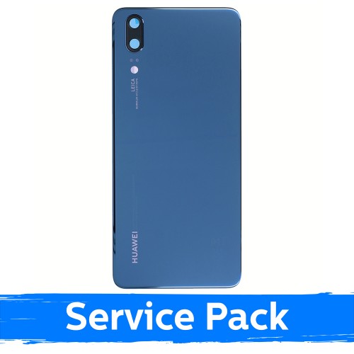 Aizmugurējais vāciņš Saderīgs ar Huawei P20 / Midnight Zils / original (Service Pack)