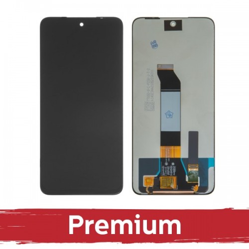 LCD Displejs Saderīgs ar Xiaomi Redmi Note 10 5G / Note 10T 5G / Poco M3 Pro 5G Melns OEM