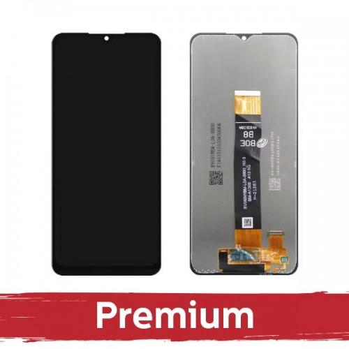 LCD Displejs Saderīgs ar Samsung A136 A13 5G Melns OEM