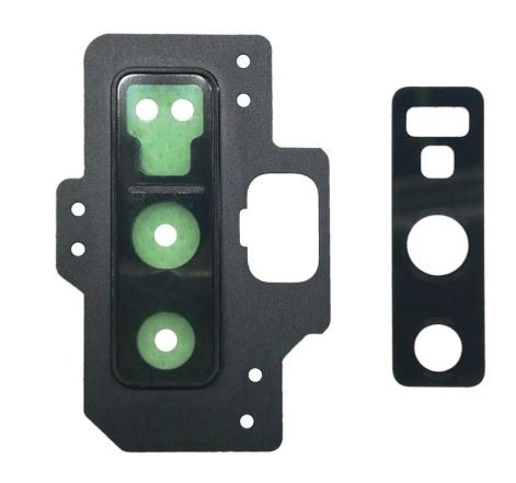 Samsung N960 Note 9 lens priekš camera ar frame Melns ORG