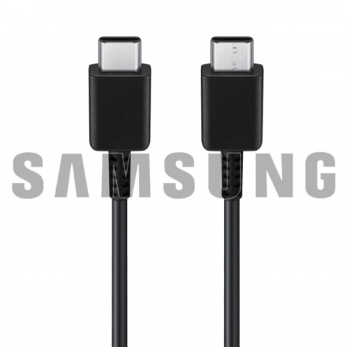 USB Kabelis Samsung EP-DA705BBE Melns 100cm "Type-C/Type-C" 25W / 100% Genuine /