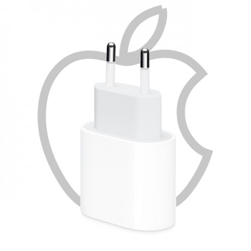 Lādētājs Apple MHJE3ZM/A Balts (USB-C / 20W) AR BOX / 100% Genuine /