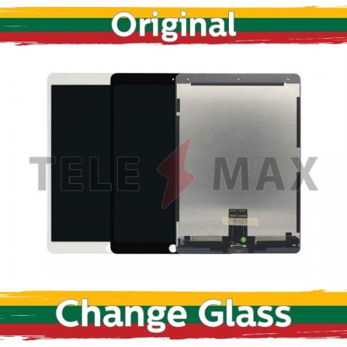LCD Displejs Saderīgs ar iPad Air 3 (3rd Gen) Melns (Renewed: Telemax)