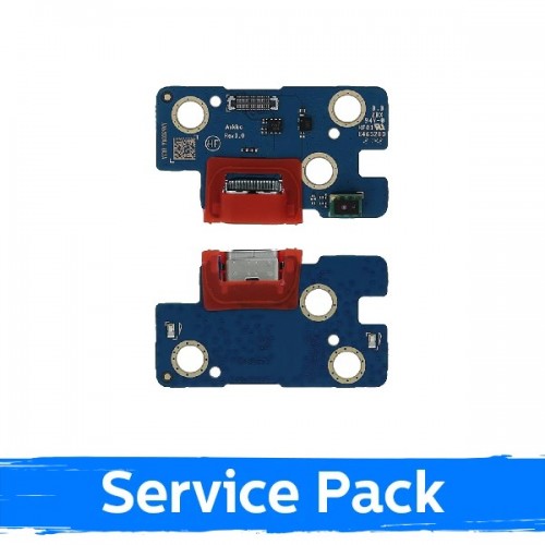 Charging Port Samsung X200 / X205 Tab A8 10.5'' Ar Flex / Plata (Service Pack)