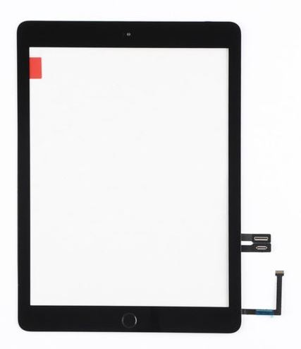 Touch screen iPad 2018 9.7 (6th) melns ar Home button un holders ORG