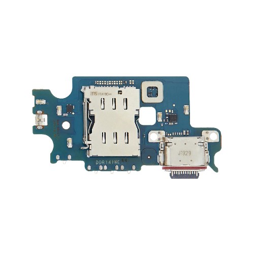 Charging Port Saderīgs ar Samsung S906 S22 Plus ar Flex / Plata OEM