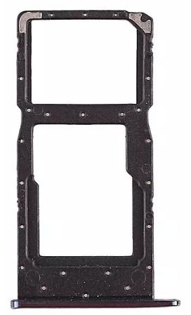 SIM card holder Huawei P Smart 2019 Midnight Melns ORG