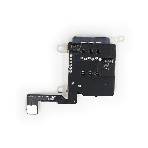 SIM Card Socket/Contacts Saderīgs ar Apple iPhone 12 Pro Max (DUAL SIM)