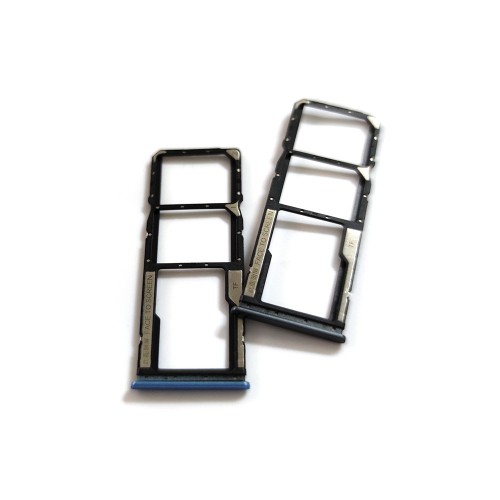 SIM Holder Saderīgs ar Xiaomi Redmi 10 SIM card holder / Carbon Pelēks /