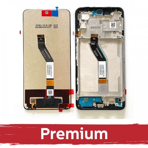 LCD Displejs Saderīgs ar Xiaomi Poco M4 Pro 5G / Redmi Note 11S 5G (Note 11T 5G) Melns ar Frame OEM