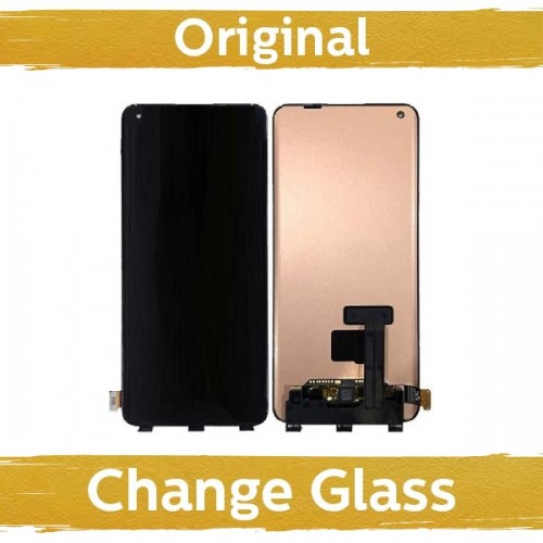 LCD Displejs Saderīgs ar OnePlus 10 Pro Melns (Renewed: China)