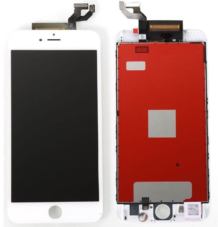LCD screen priekš iPhone 6S Plus ar touch screen Balts Premium