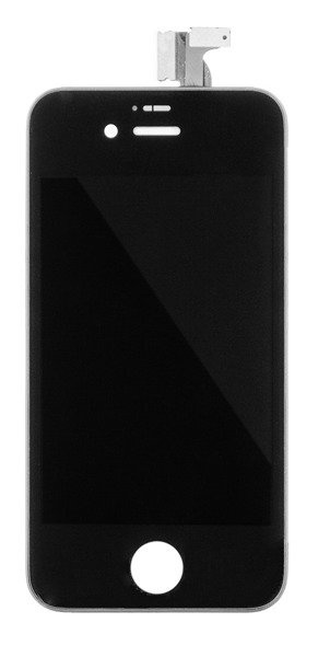 displejs + skārienjūtīgais AAA QUALITY ESR GLASS IPHONE 4 / 4G melns